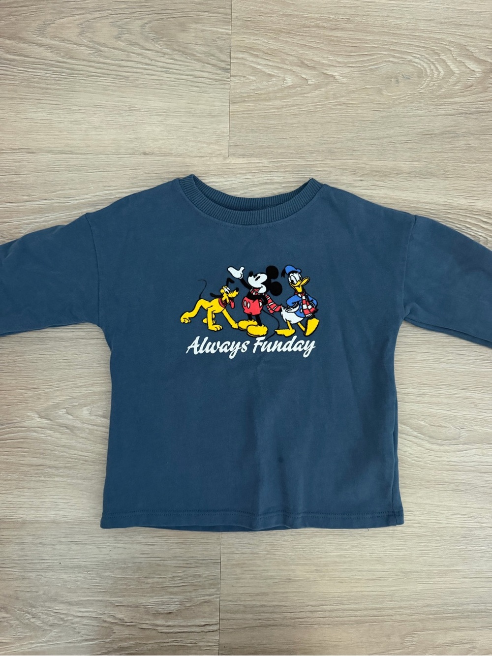 ZARA Disney Mickey and Friends Long Sleeve Tee Size 2 years